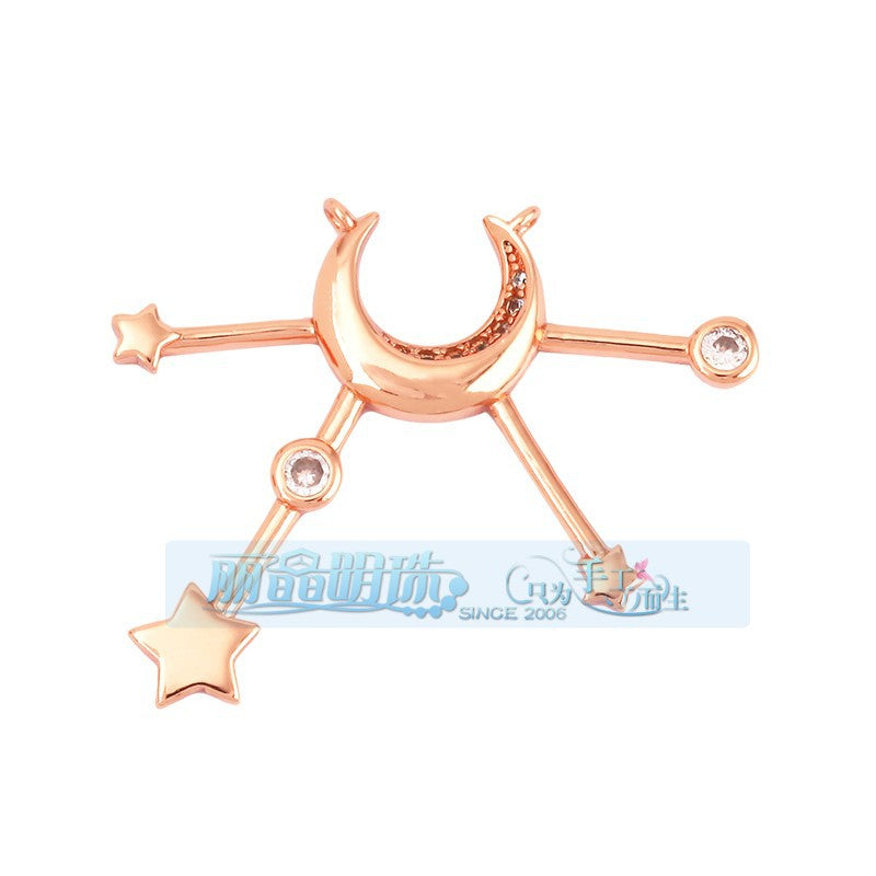 Moon and Stars Rose Gold