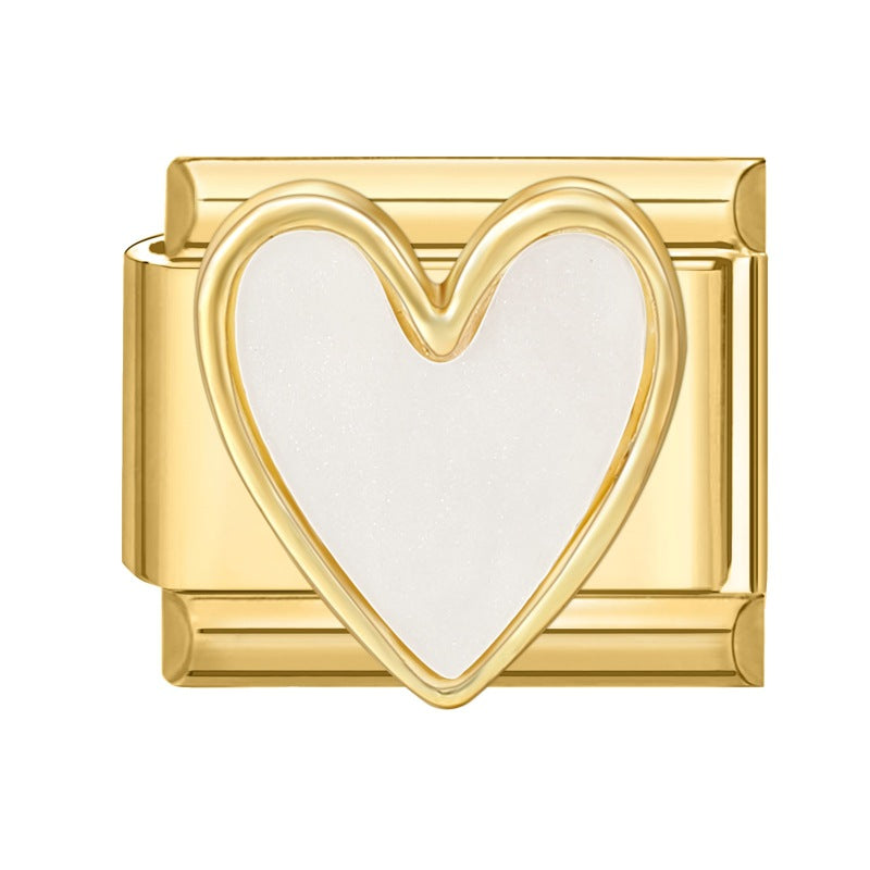 White Shell Heart