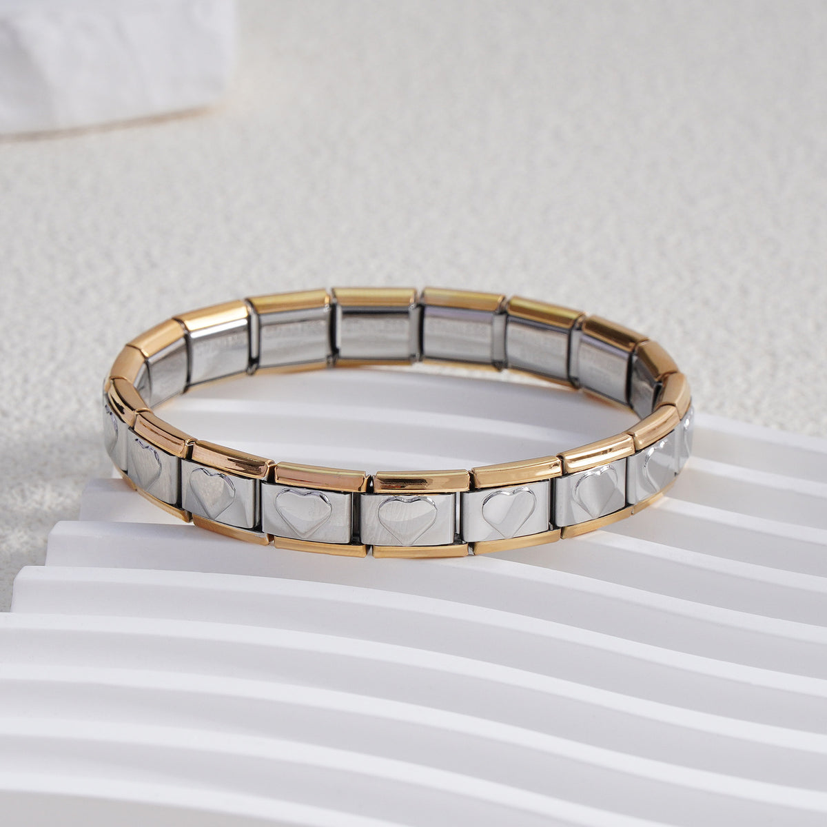 Heart Link Bracelets, Pre-Built