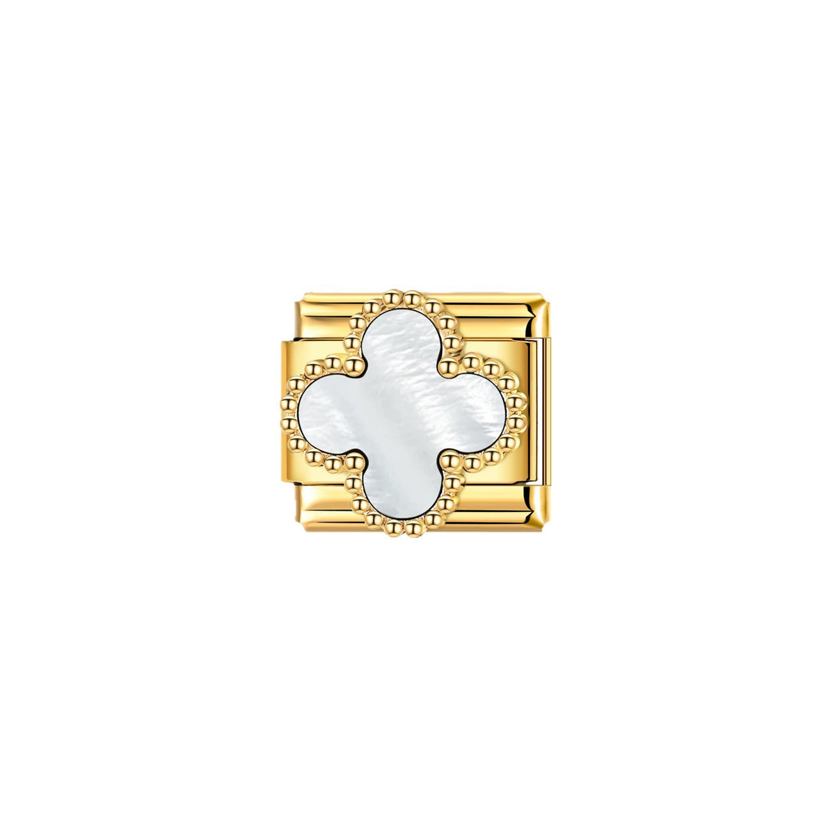 Gold Clover Enamel Charms, Colour Range