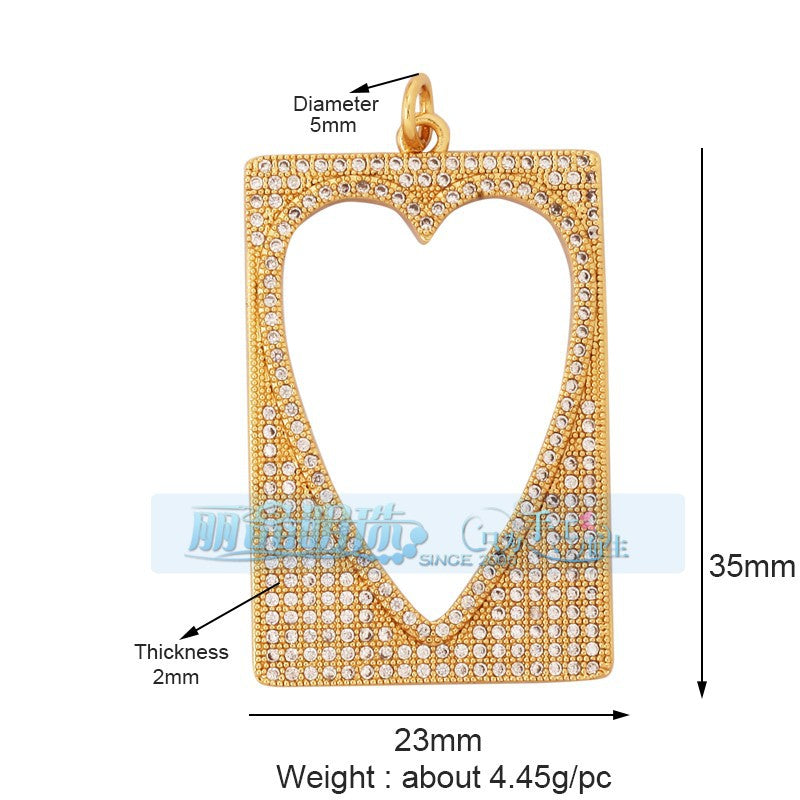 Heart Window Tag