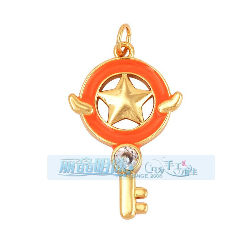 Winged Star Key Orange
