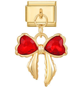 Red Heart Bow
