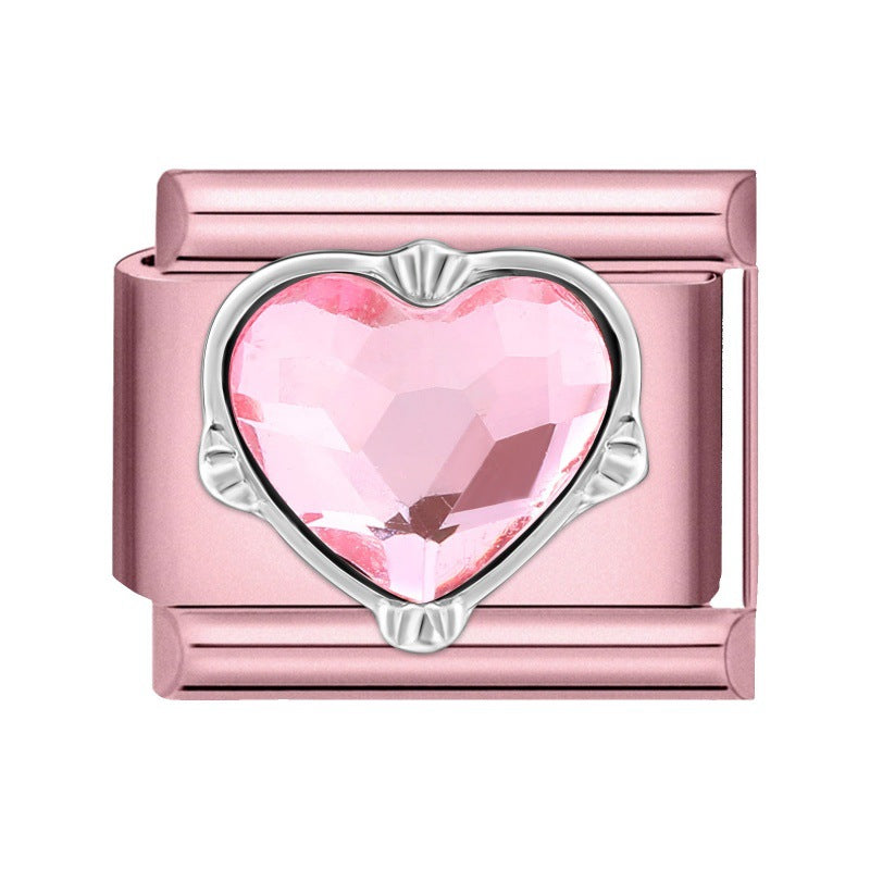 Pink Crystal Heart