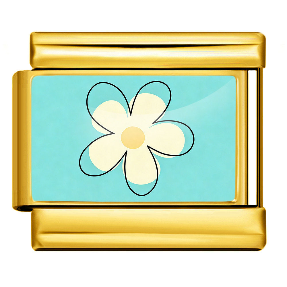 Cream Flower, Gold