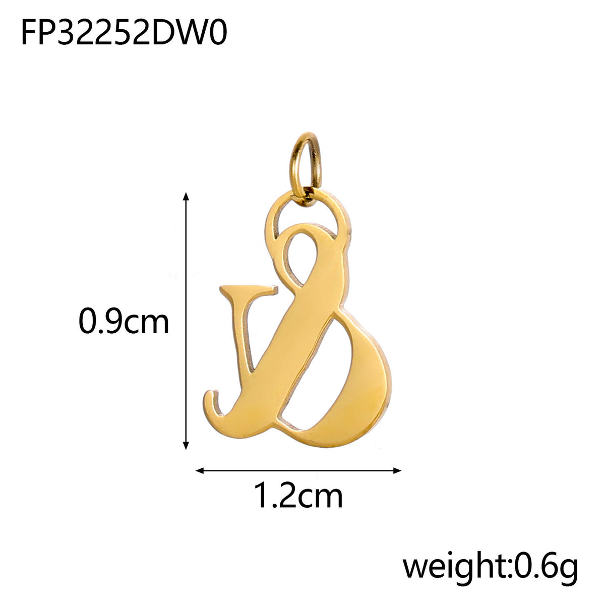 Gold Ampersand