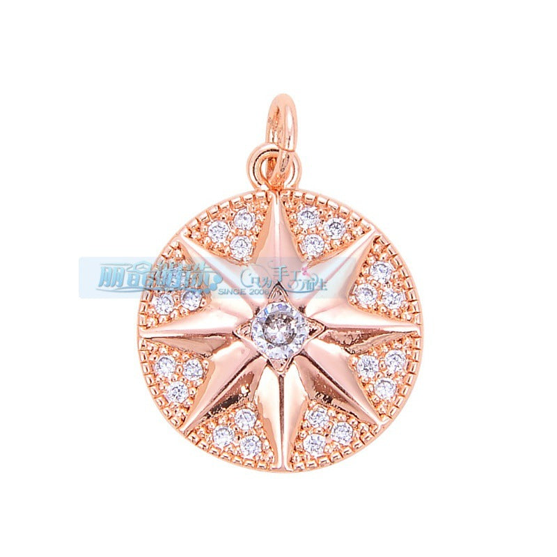Star Medallion Rose Gold
