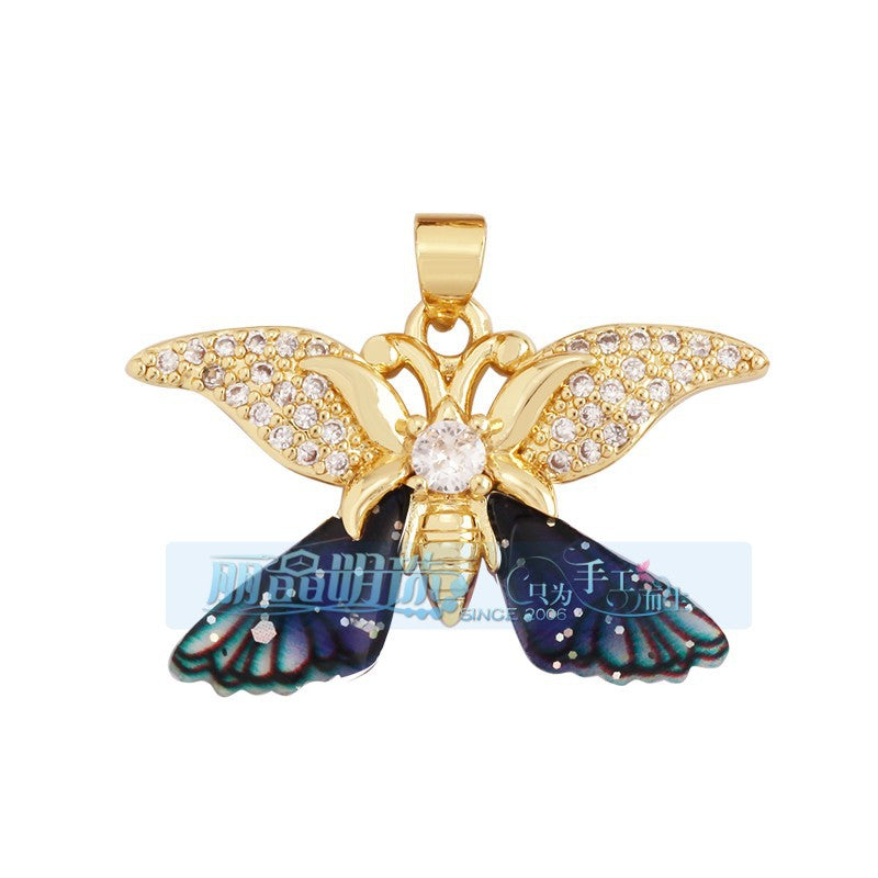 Gem Wing Butterfly Purple
