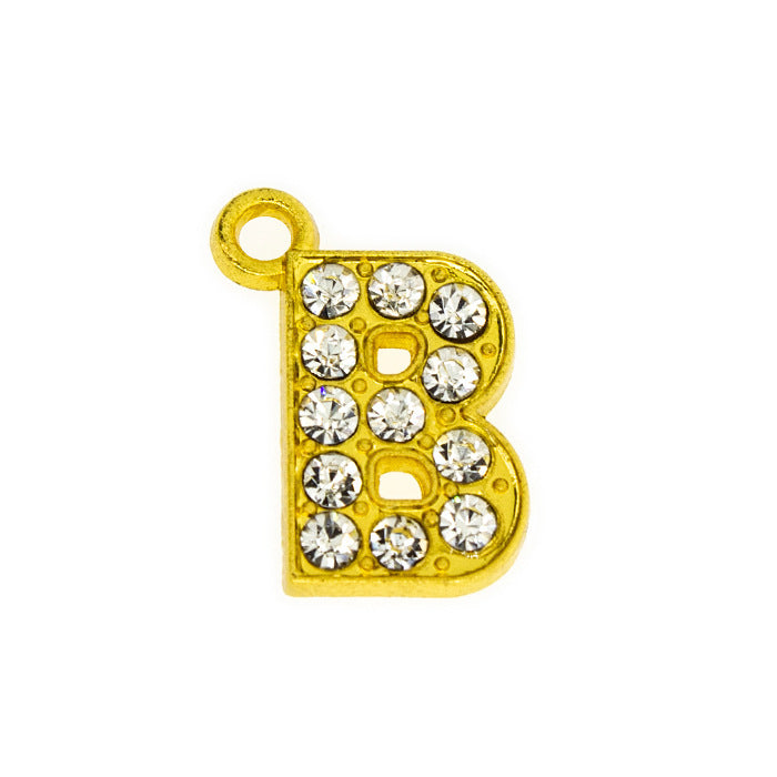 Gold Letter B