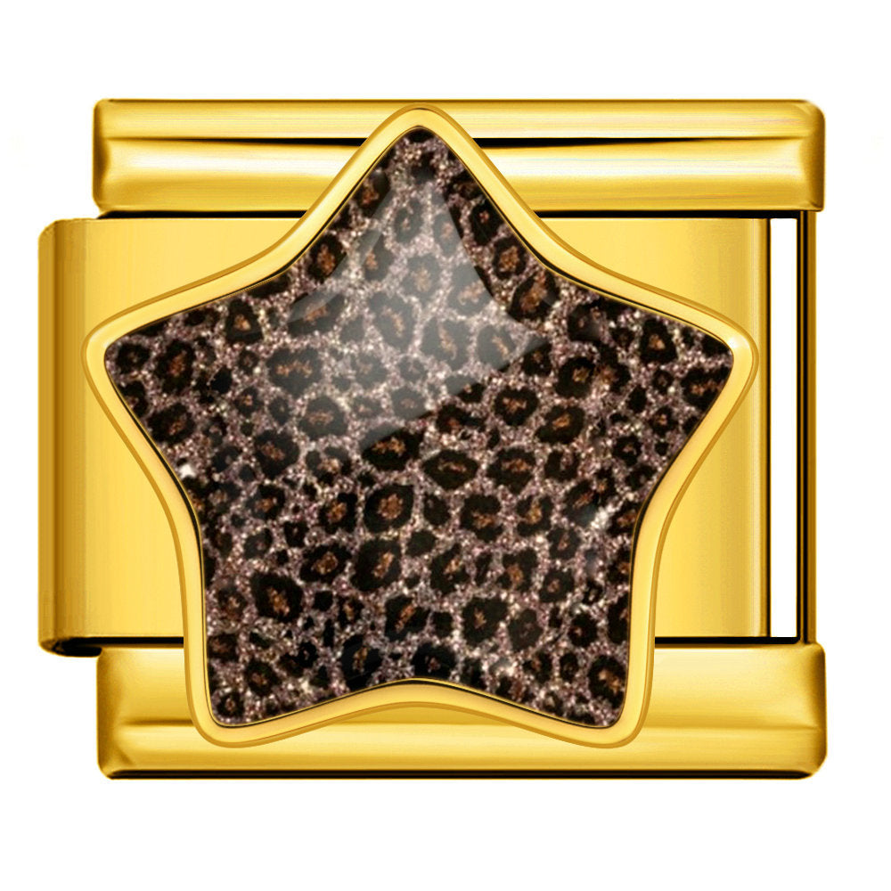 Gold Brown Leopard