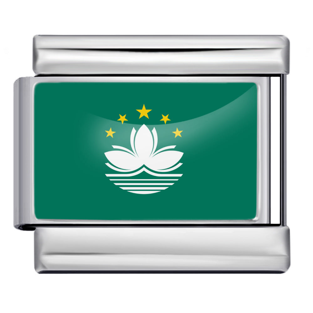 Macau Flag, Silver