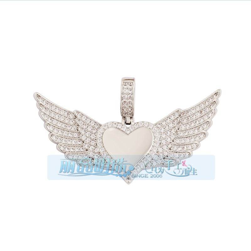 Winged Heart Silver