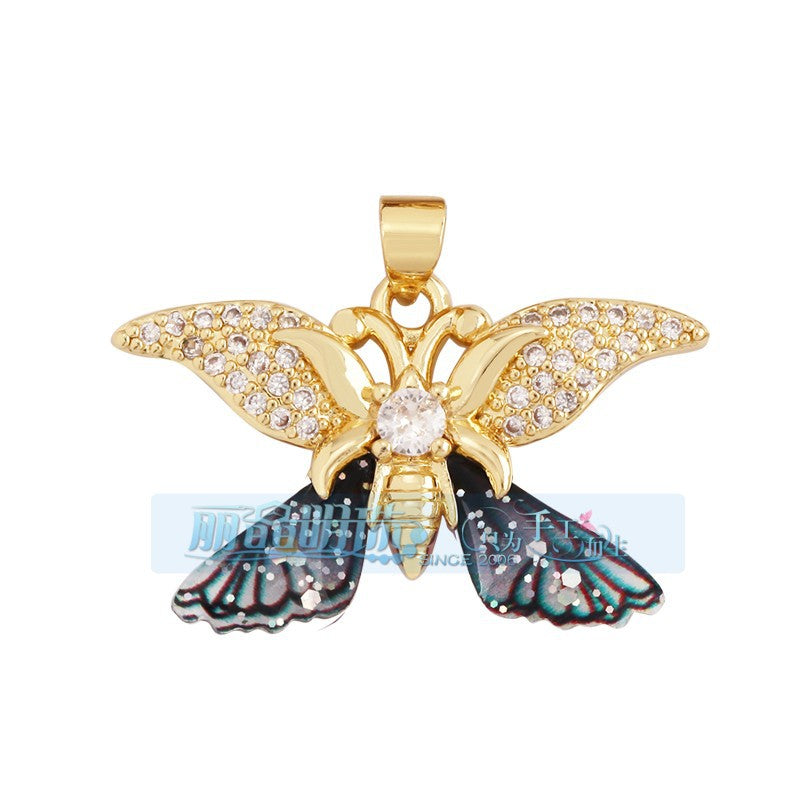 Gem Wing Butterfly Gray