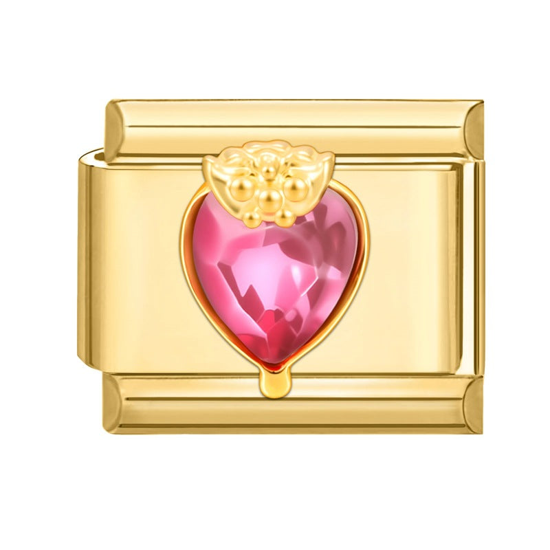 Pink Crystal Heart