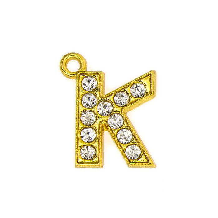 Gold Letter K
