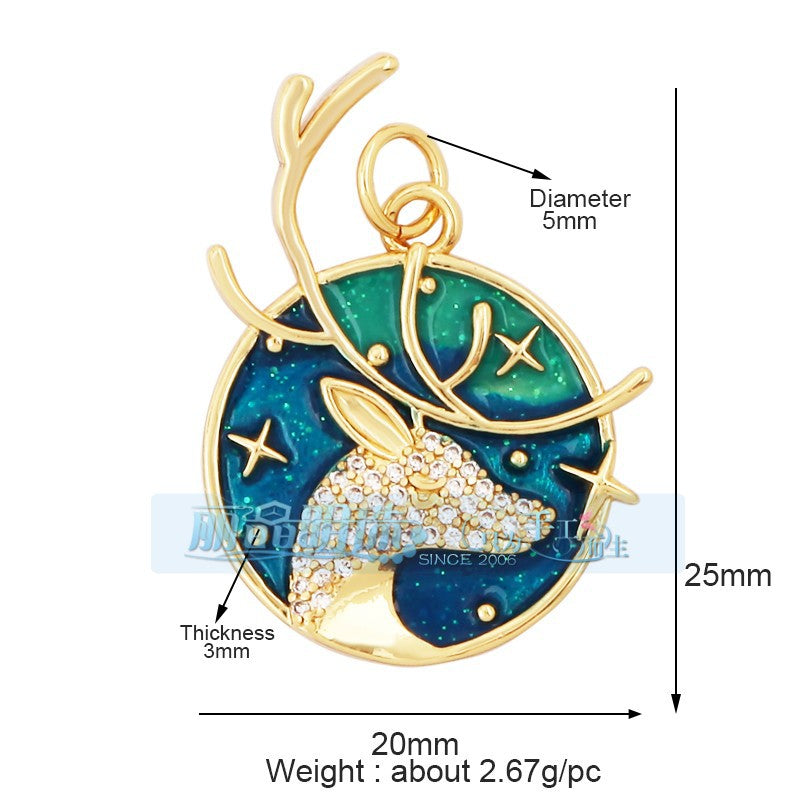 Deer Moon Disc