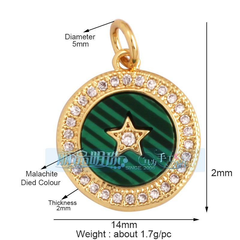 Malachite Star Disc