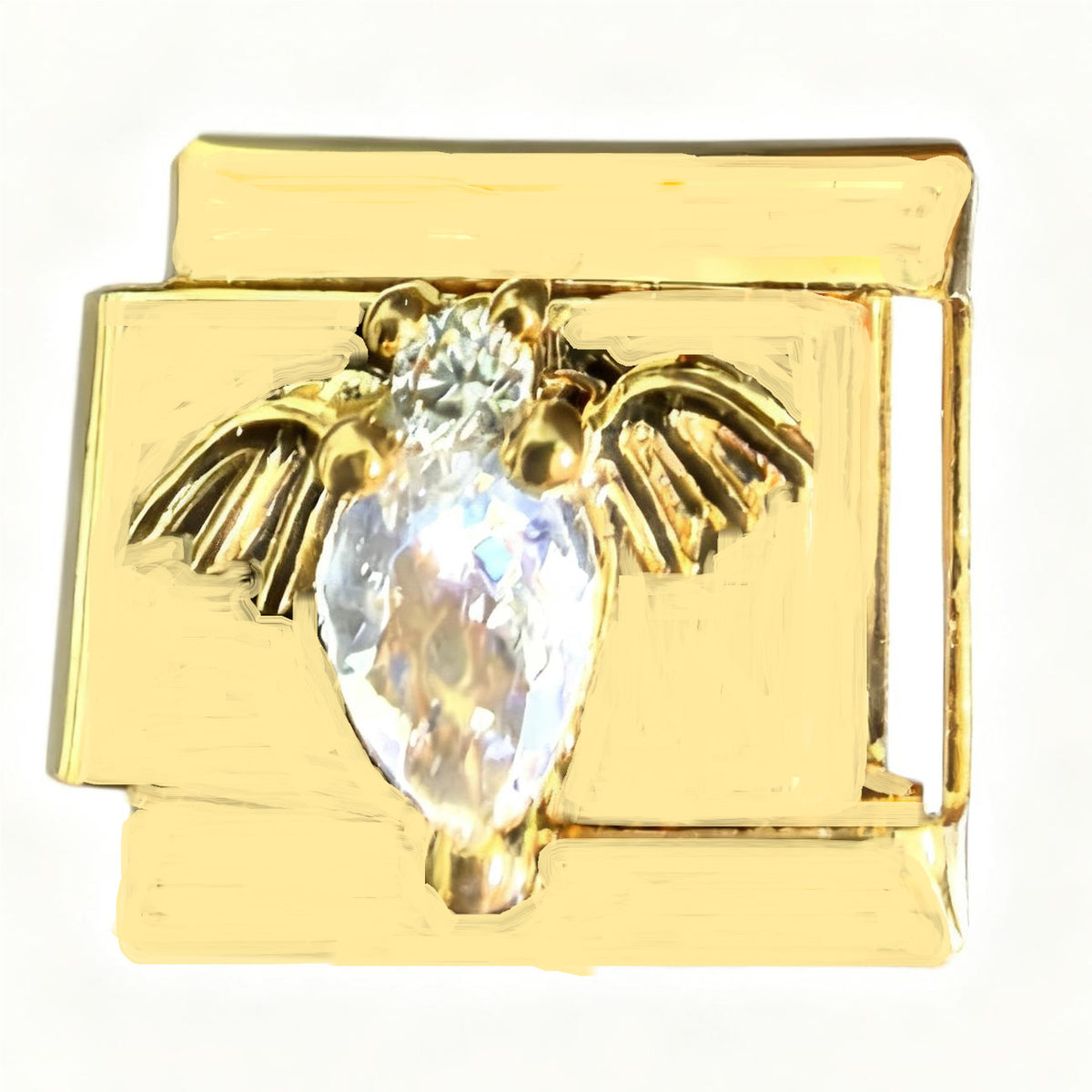 Clear Crystal Angel Wings