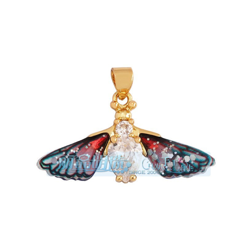 Crystal Moth Hot Pink
