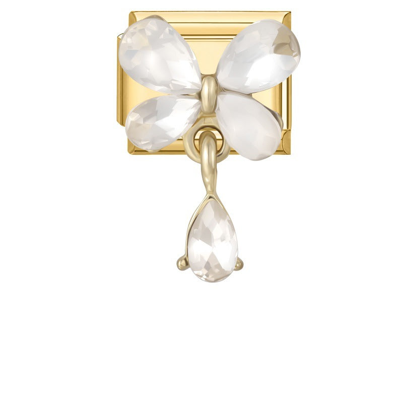 White Crystal Butterfly