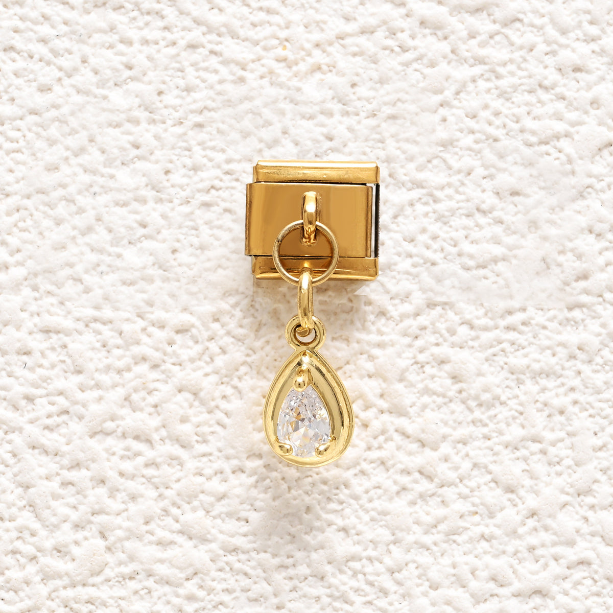Clear Teardrop Crystal