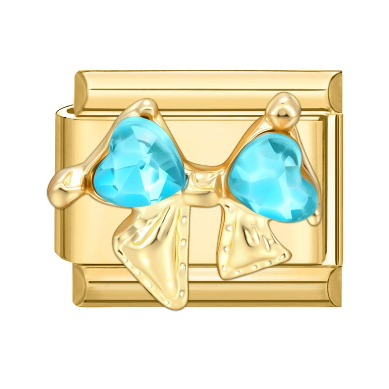 Blue Crystal Bow