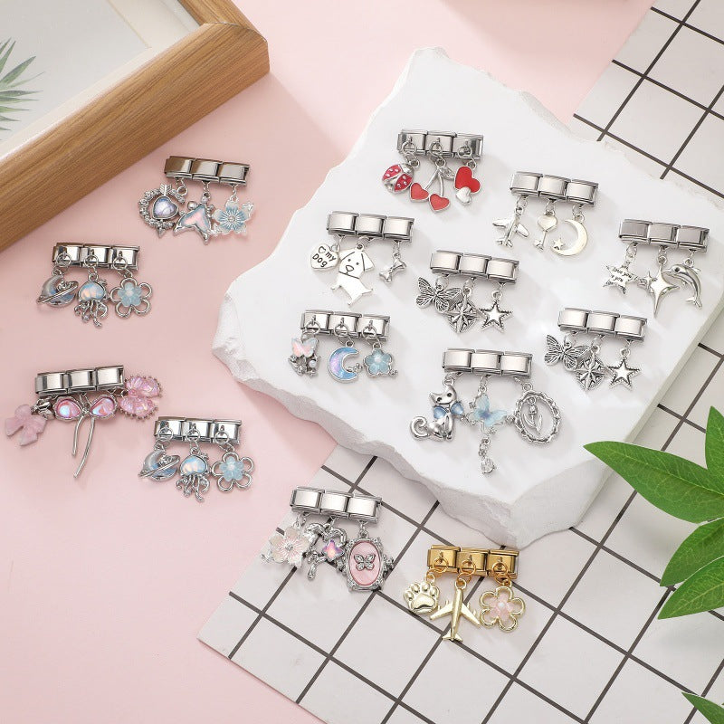 Three-Charm Dangle Sets