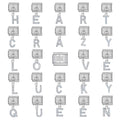 Letter A Silver
