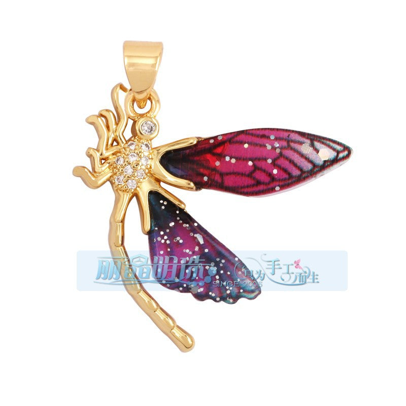 Swirl Dragonfly Rose