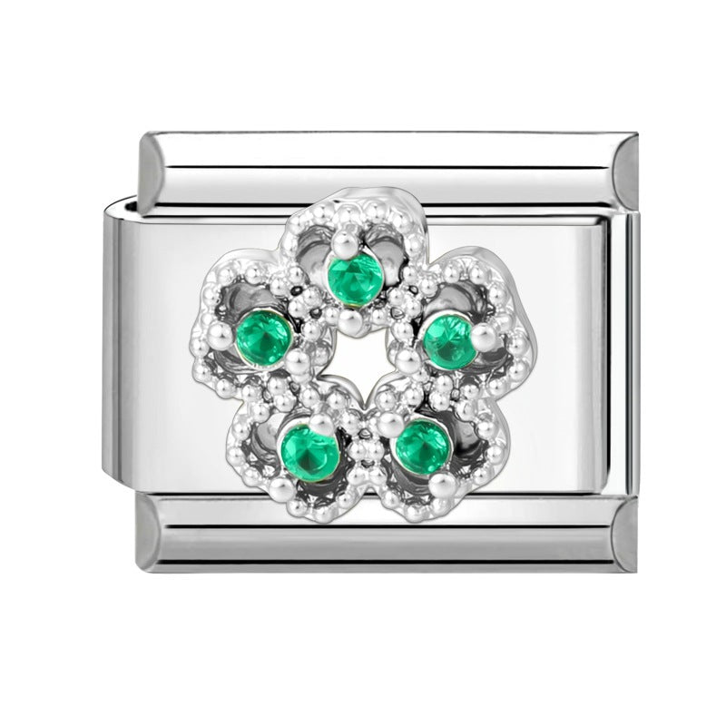 Green Crystal Flower