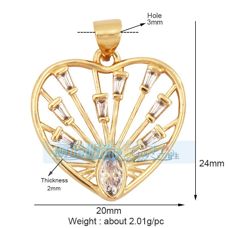 Fan Baguette Heart