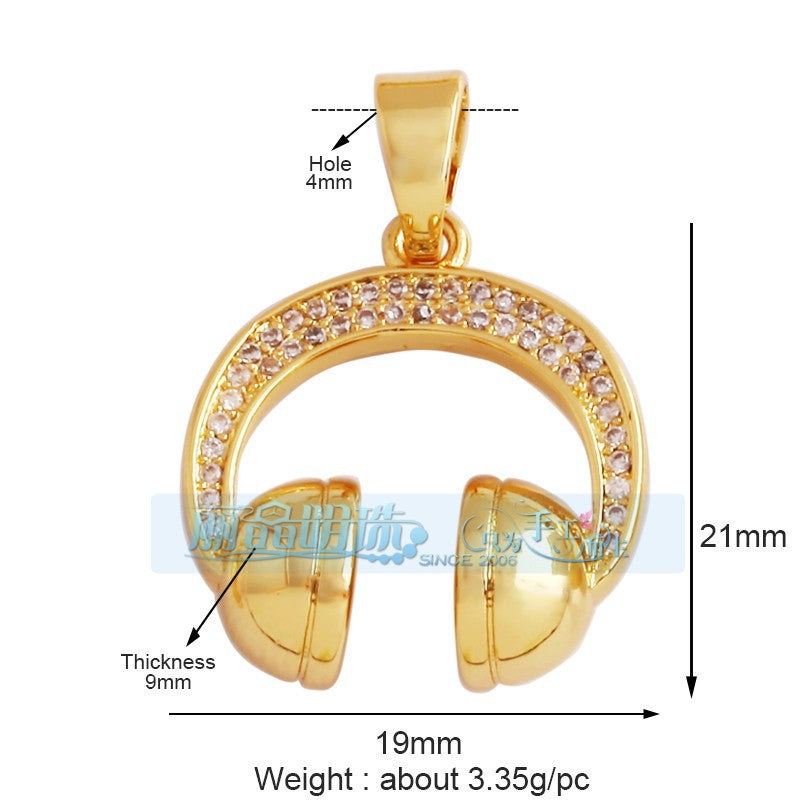 Sports, Yoga and Music Necklace Pendants