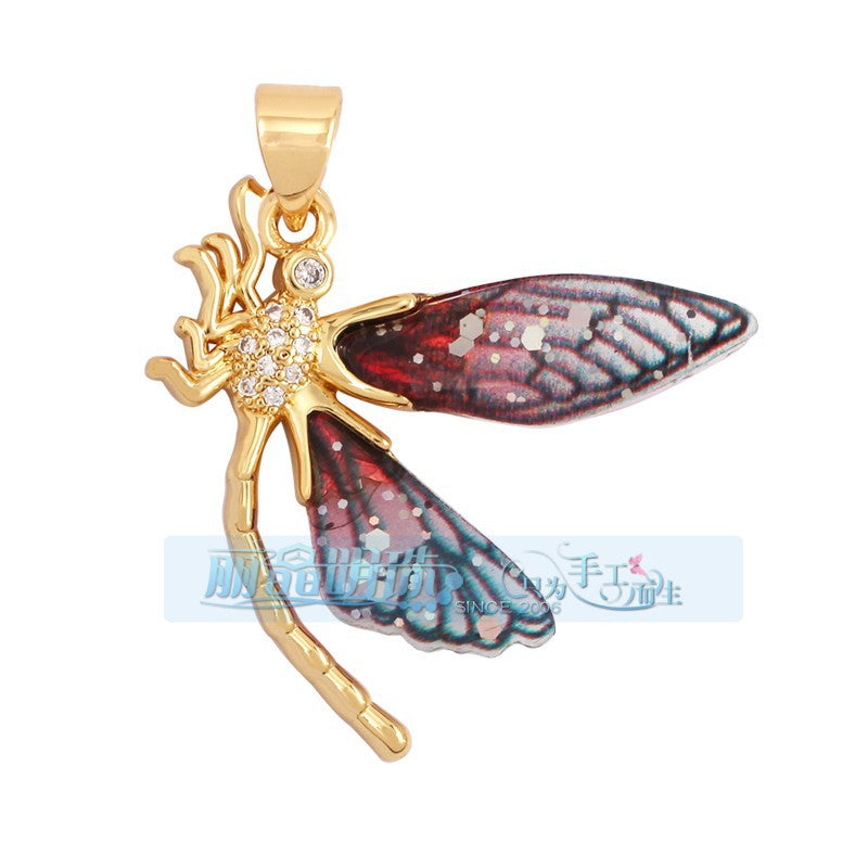 Swirl Dragonfly Hot Pink