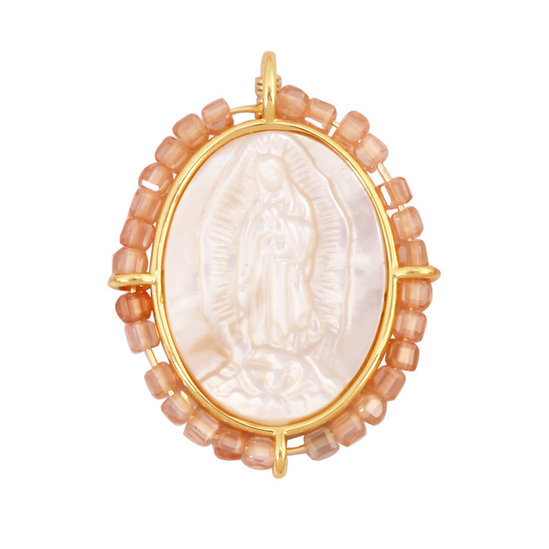 Shell Guadalupe Oval Champagne