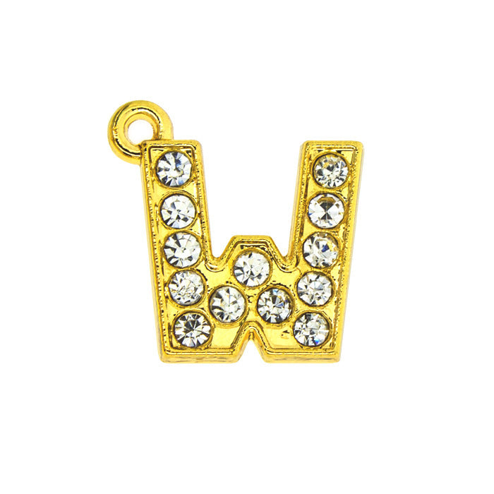 Gold Letter W
