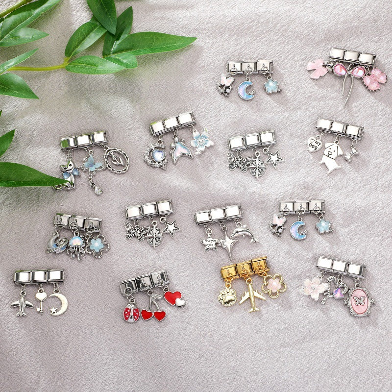 Three-Charm Dangle Sets