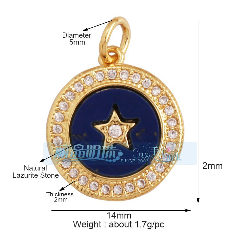 Lazurite Star Disc