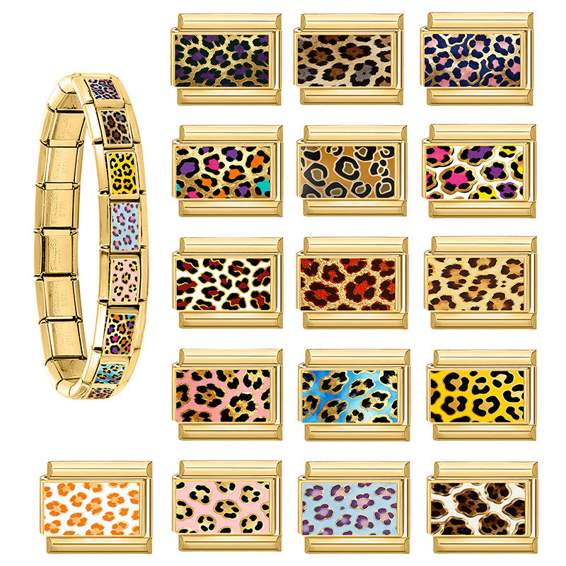 Leopard Print Charms