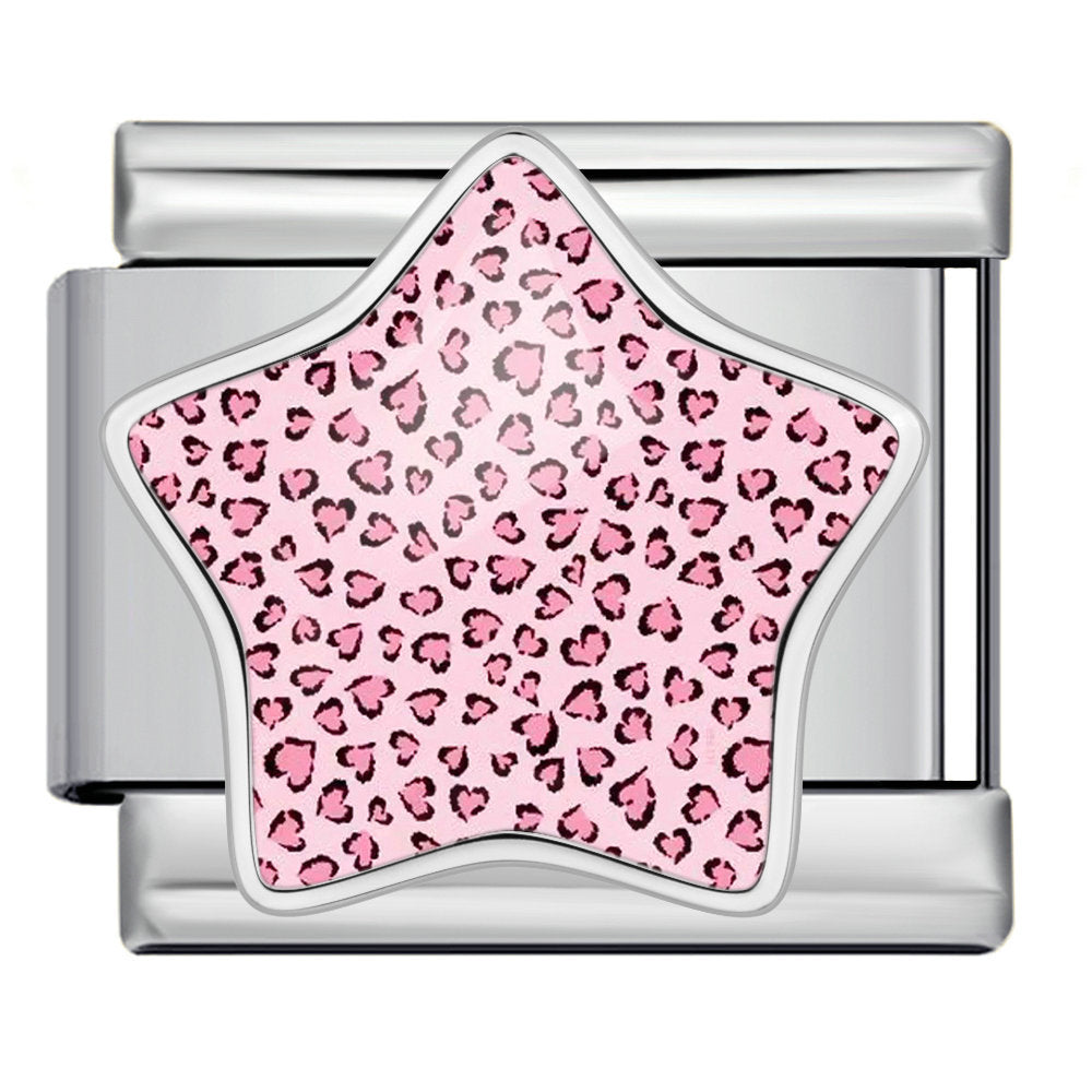 Silver Baby Pink Leopard