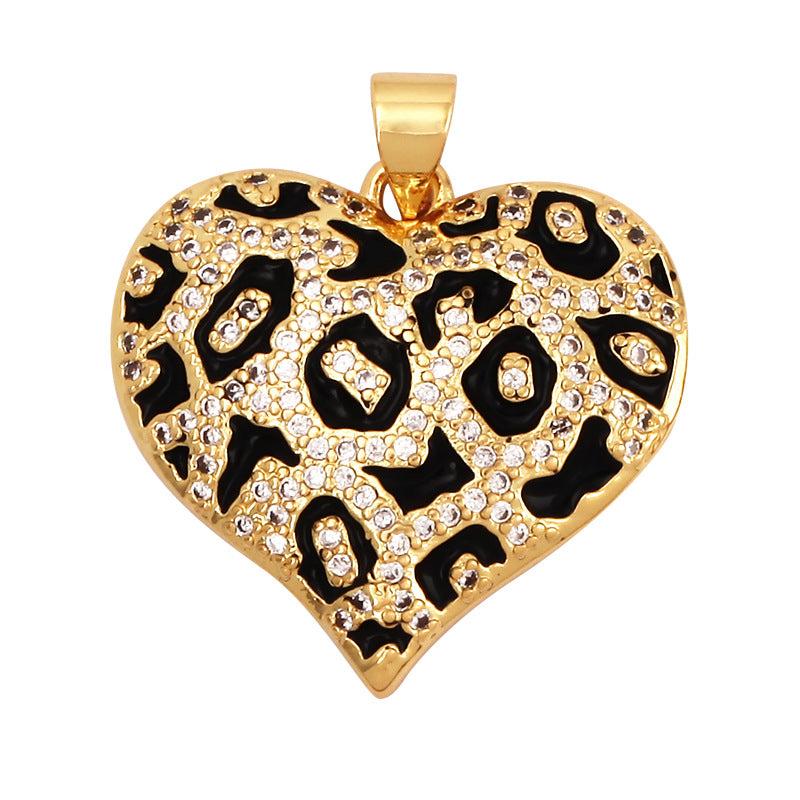 Black Leopard Heart
