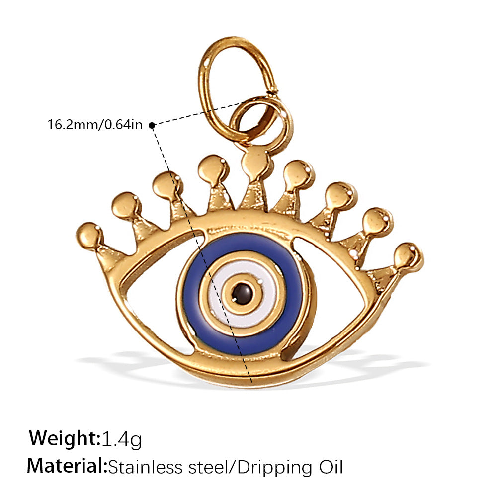 Blue Crown Evil Eye
