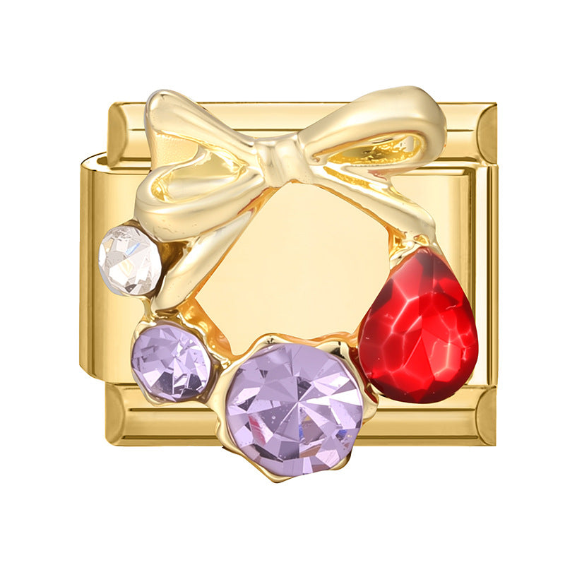 Bow Wreath with Gems