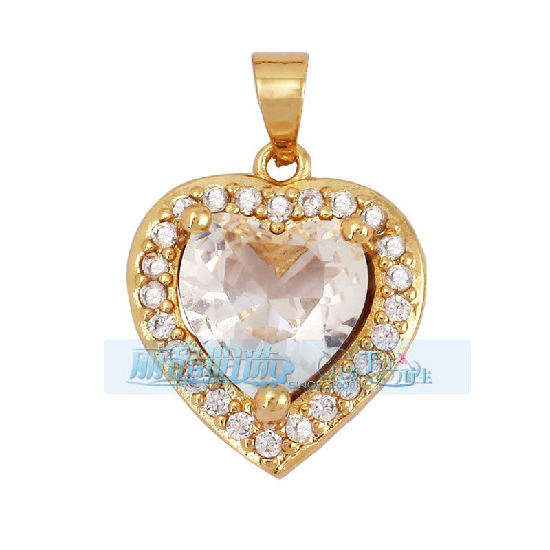 Clear Crystal Heart