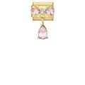 Pink Bow with Pink Drop