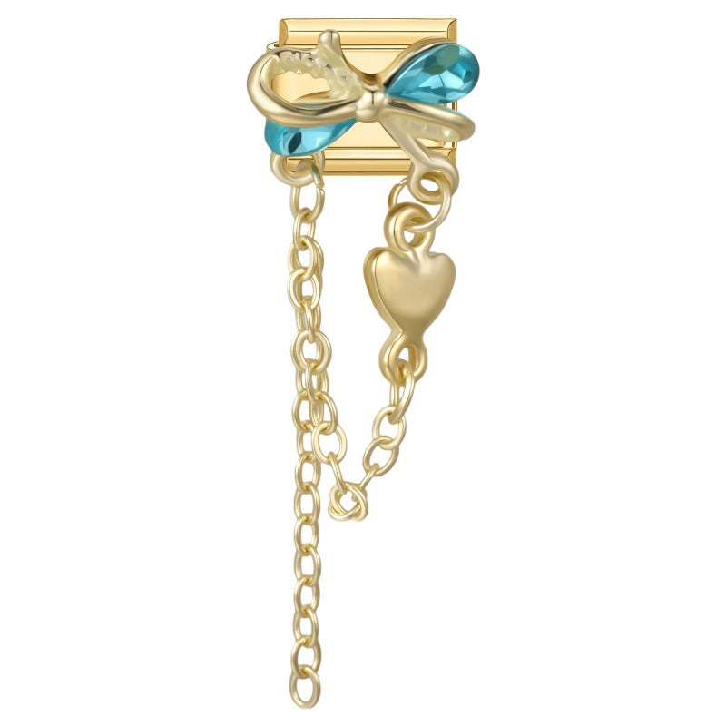 Blue Bow, Heart Chain