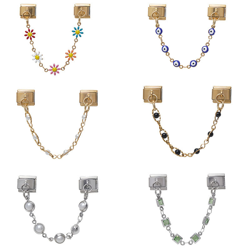 Double Link Chain Charms