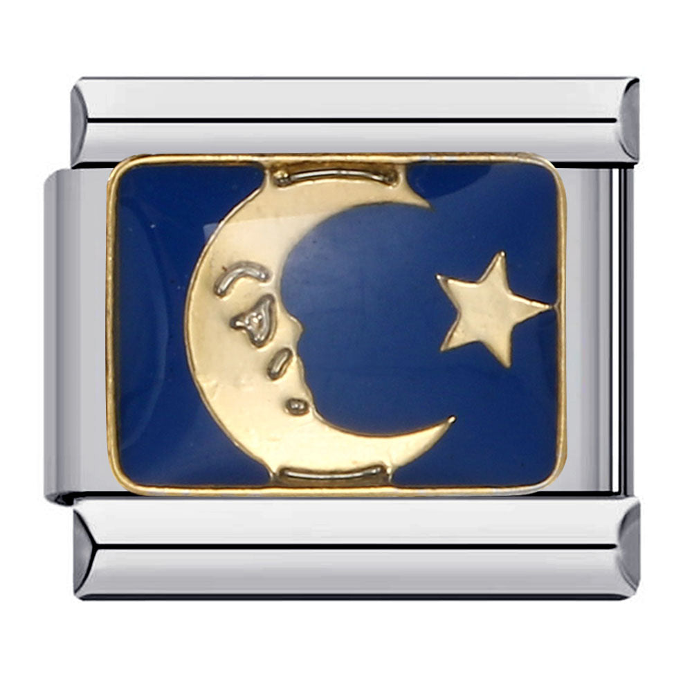Gold Moon and Star