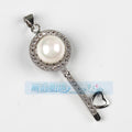 Pearl Key Silver