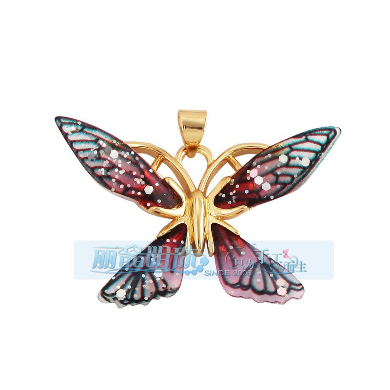 Winged Butterfly Hot Pink