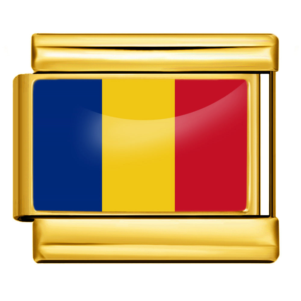 Chad Flag, Gold